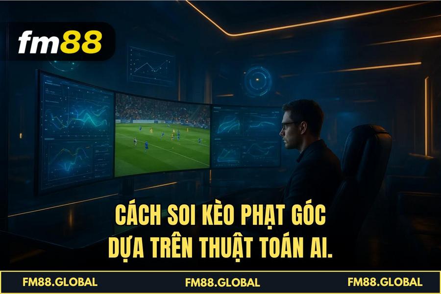 Cách soi kèo phạt góc dựa trên thuật toán AI.