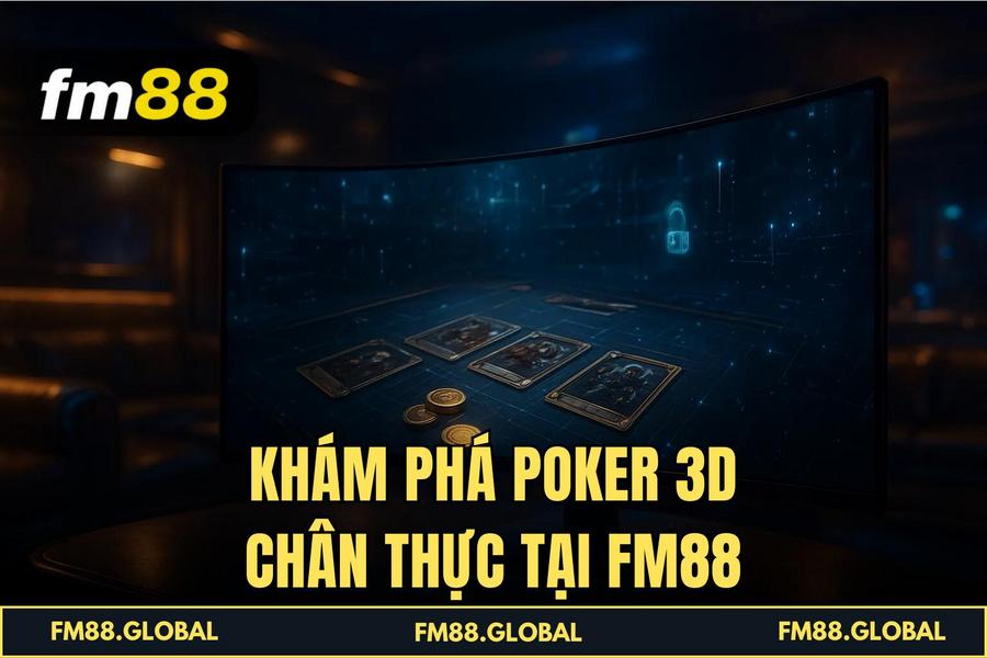  Khám phá Poker 3D chân thực tại FM88
