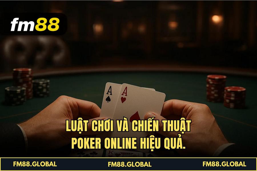 Luật chơi và Chiến Thuật Poker Online hiệu quả.
