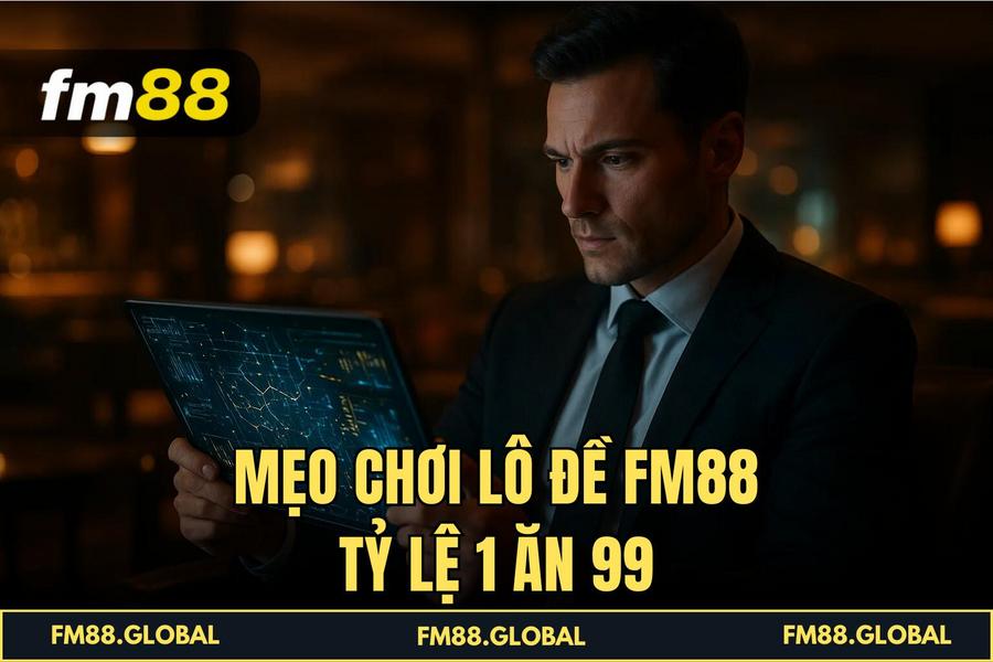 Mẹo Chơi Lô Đề FM88 tỷ lệ 1 ăn 99