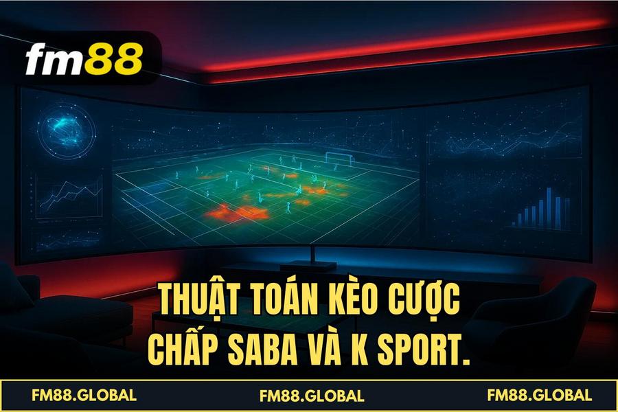 Thuật toán Kèo cược chấp Saba và K Sport.