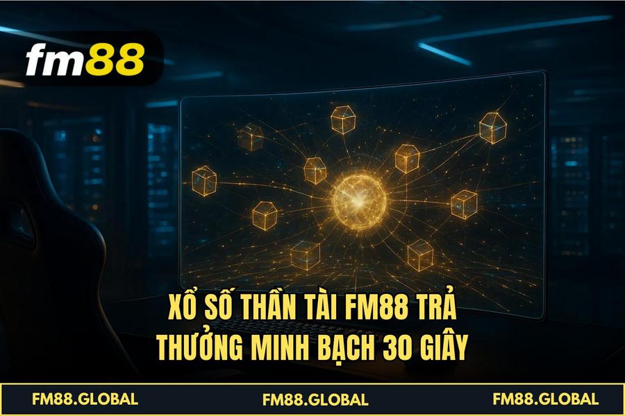 Xổ Số Thần Tài FM88 trả thưởng minh bạch 30 giây