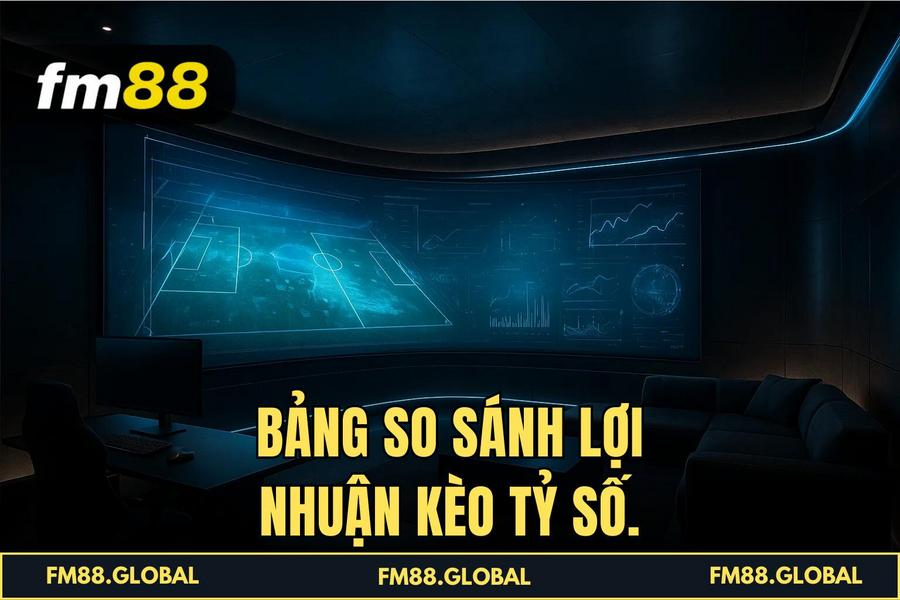 Bảng so sánh lợi nhuận Kèo tỷ số.