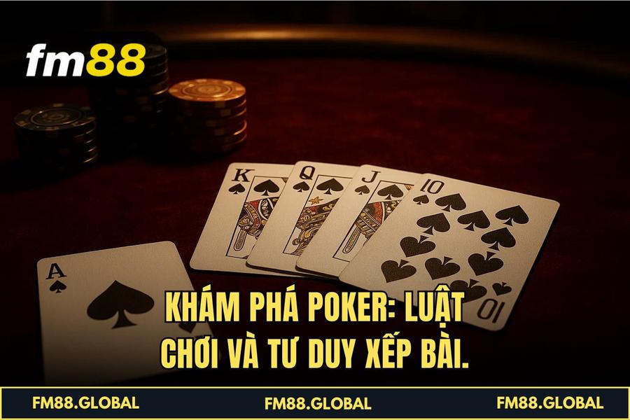 Khám phá Poker_ Luật chơi và tư duy xếp bài.