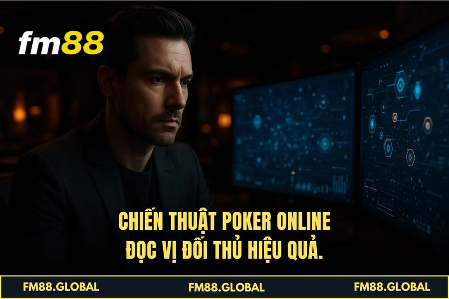Chiến Thuật Poker Online đọc vị đối thủ hiệu quả.