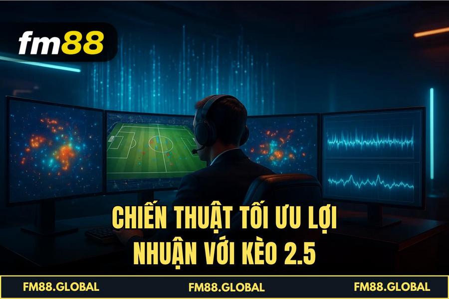 Chiến thuật tối ưu lợi nhuận với Kèo 2.5