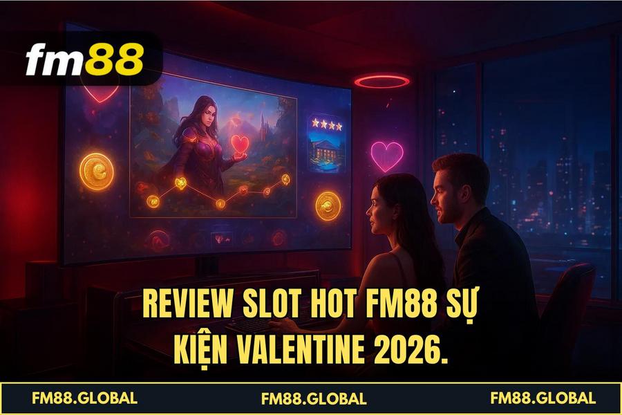 Review slot hot FM88 sự kiện Valentine 2026.