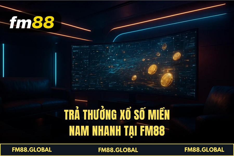 Trả thưởng Xổ Số Miền Nam nhanh tại FM88