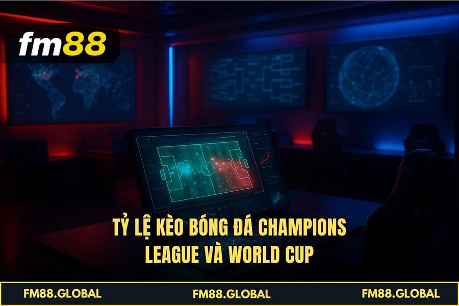 Tỷ Lệ Kèo Bóng Đá Champions League và World Cup